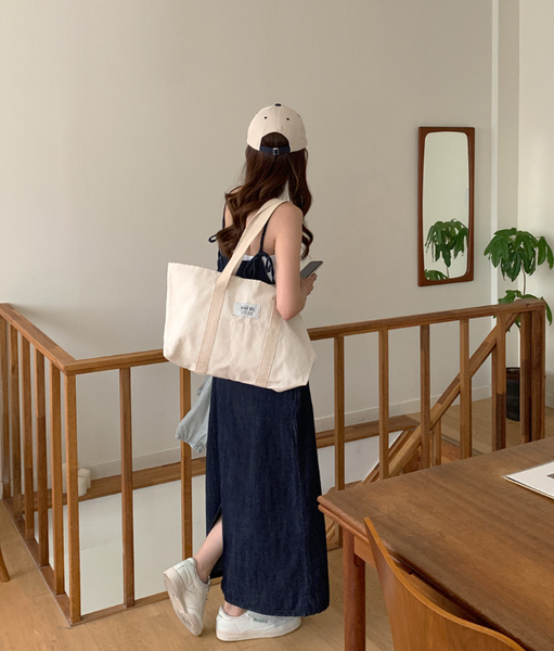 [FROM HEAD TO TOE] *Love From* Louis Bustier Denim Long Dress