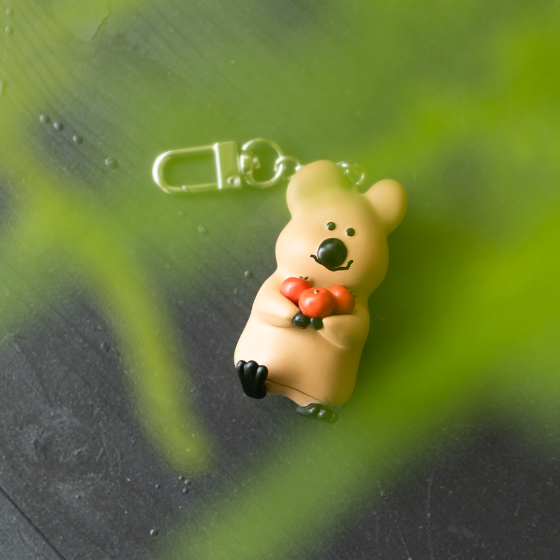 [Dinotaeng] Apple Picking Keychain Quokka / BOBO