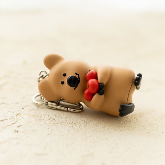 [Dinotaeng] Apple Picking Keychain Quokka / BOBO