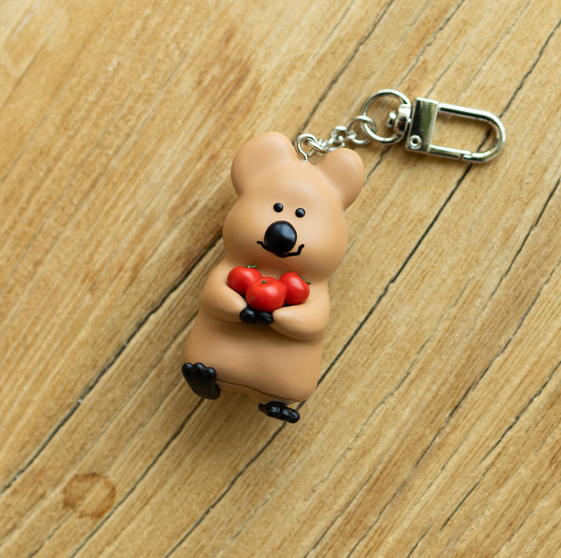 [Dinotaeng] Apple Picking Keychain Quokka / BOBO