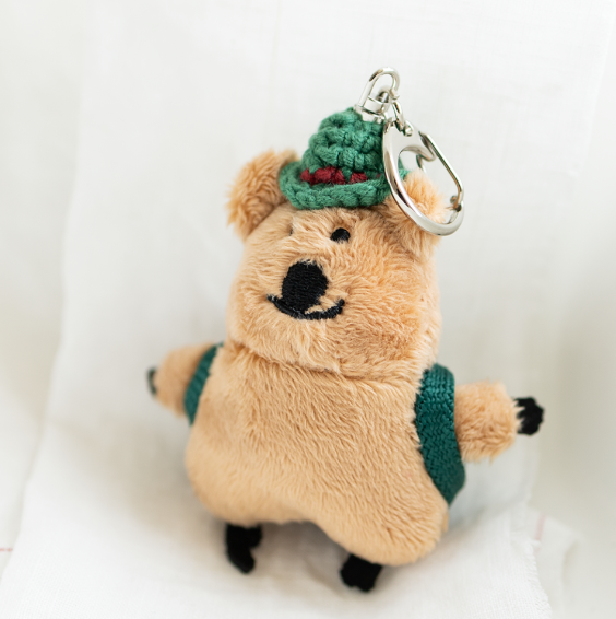 [Dinotaeng] BOBO in the Woods Flat Fur Keychain Quokka / BOBO