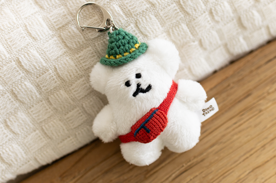 [Dinotaeng] BOBO in the Woods Flat Fur Keychain Quokka / BOBO