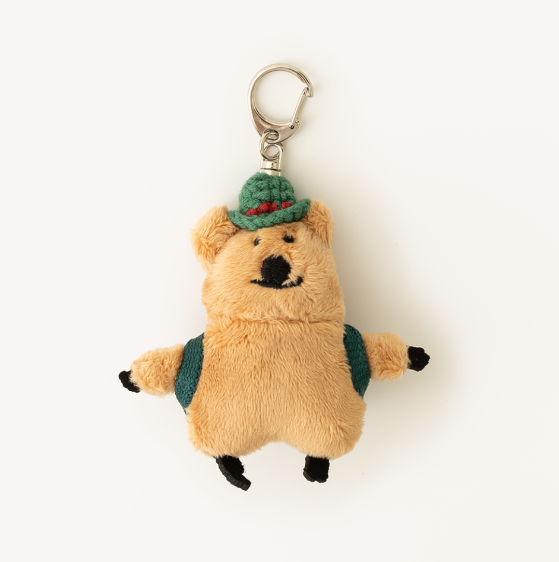 [Dinotaeng] BOBO in the Woods Flat Fur Keychain Quokka / BOBO