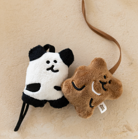 [Dinotaeng] PLUSH TAG Oreo BOBO / Croissant BOBO