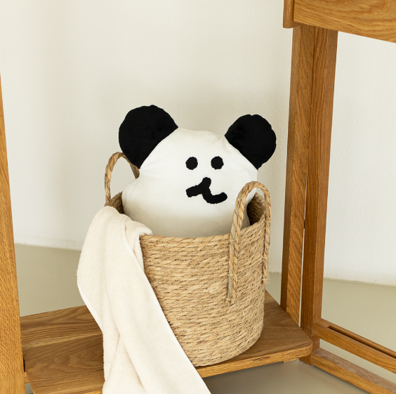 [Dinotaeng] Oreo BOBO Flat Fur Cushion