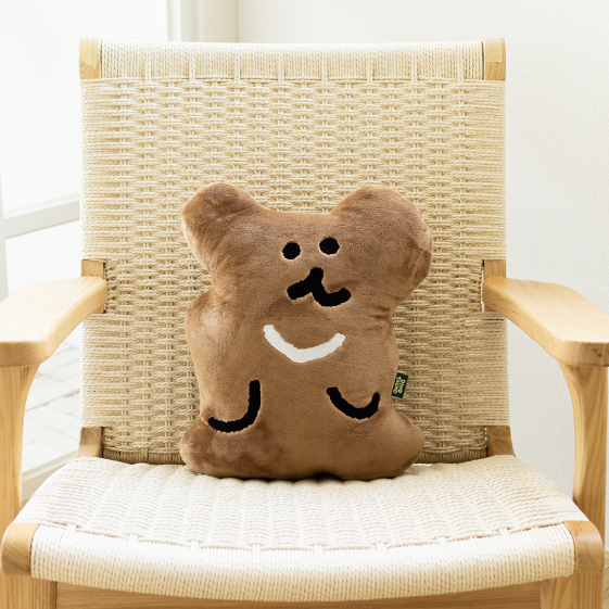 [Dinotaeng] Croissant BOBO Flat Fur Cushion