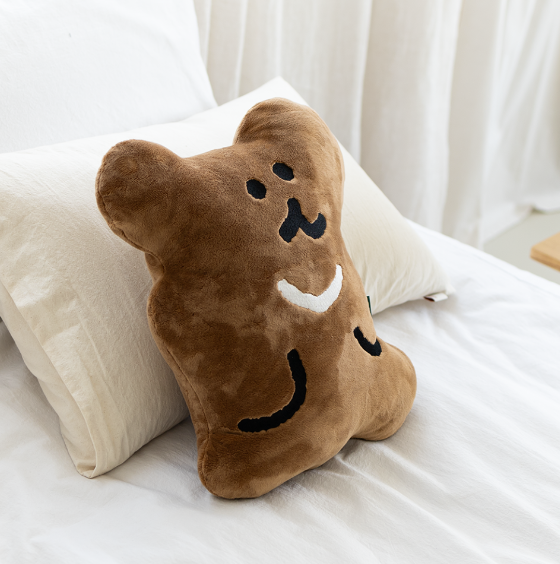 [Dinotaeng] Croissant BOBO Flat Fur Cushion