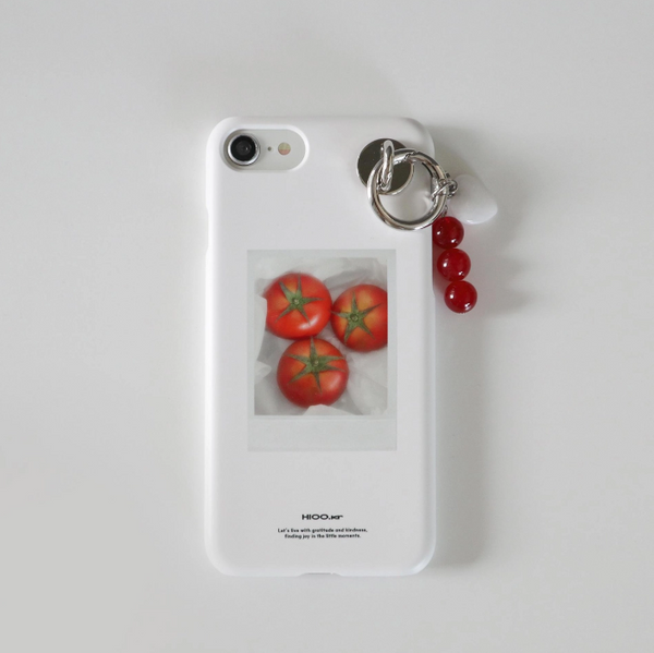 [hioo.kr] Summer Diary Tomato Matte Phone Case