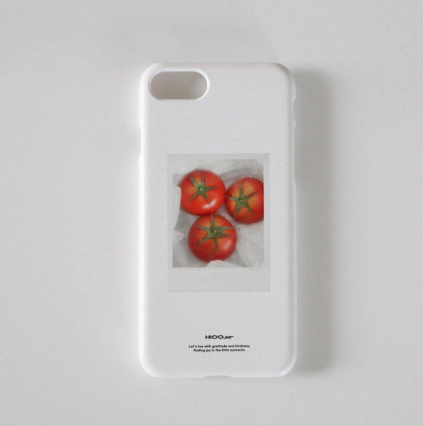 [hioo.kr] Summer Diary Tomato Matte Phone Case