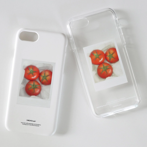 [hioo.kr] Summer Diary Tomato Matte Phone Case