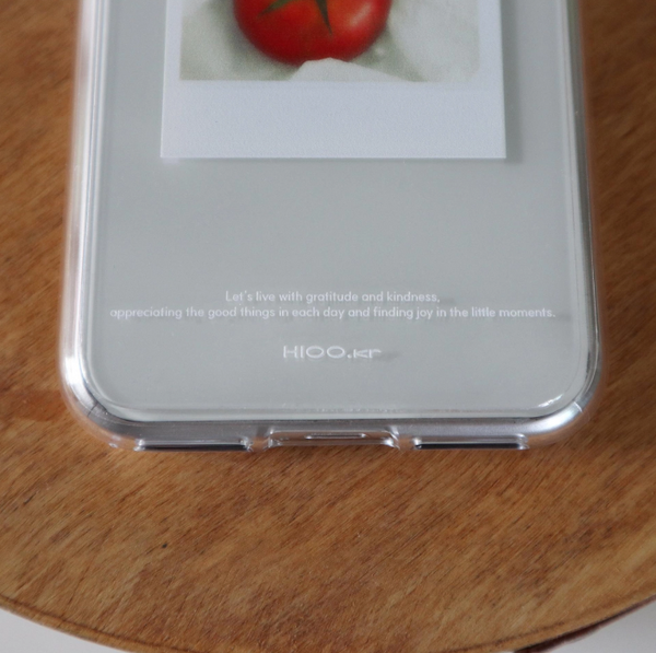 [hioo.kr] Summer Diary Tomato Jelly Hard Case