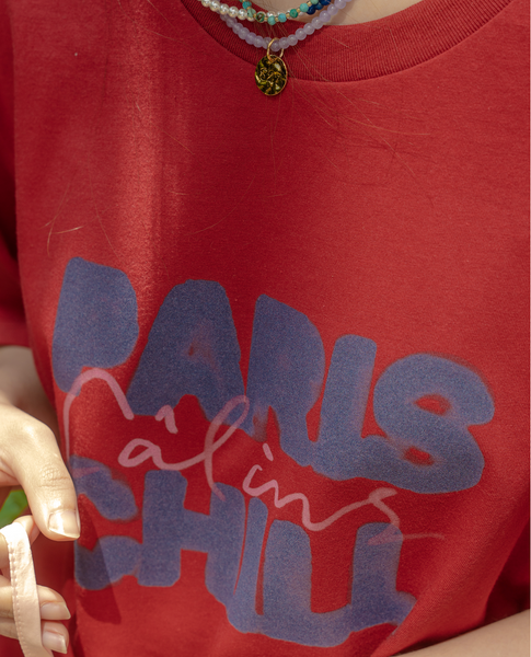 [HOTEL PARIS CHILL] Paris Chill T-Shirt (Chilli)