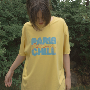 [HOTEL PARIS CHILL] Paris Chill T-Shirt (Vanilla)