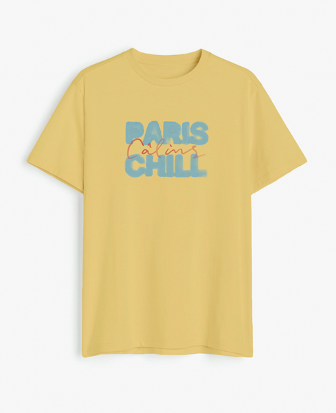 [HOTEL PARIS CHILL] Paris Chill T-Shirt (Vanilla)