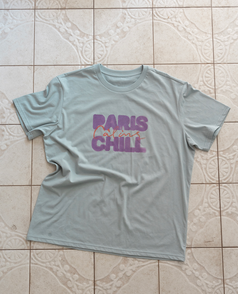 [HOTEL PARIS CHILL] Paris Chill T-Shirt (Sky)