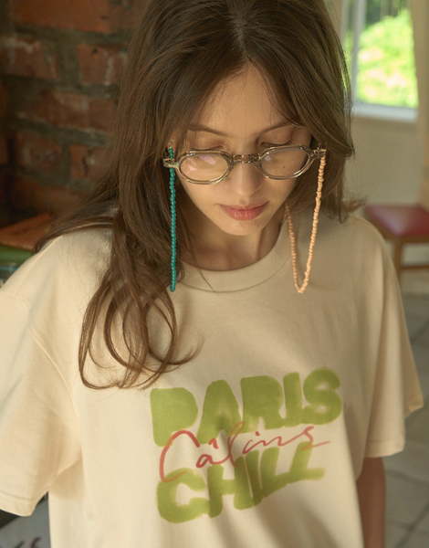 [HOTEL PARIS CHILL] Paris Chill T-Shirt (Linen)