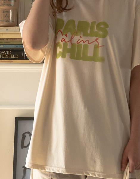 [HOTEL PARIS CHILL] Paris Chill T-Shirt (Linen)