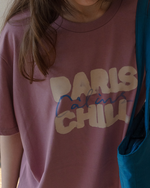 [HOTEL PARIS CHILL] Paris Chill T-Shirt (Lilac)