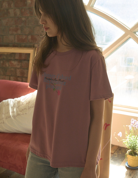 [HOTEL PARIS CHILL] Wander T-Shirt (Lilac)