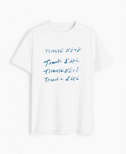 [HOTEL PARIS CHILL] Tomato T-Shirt (White)