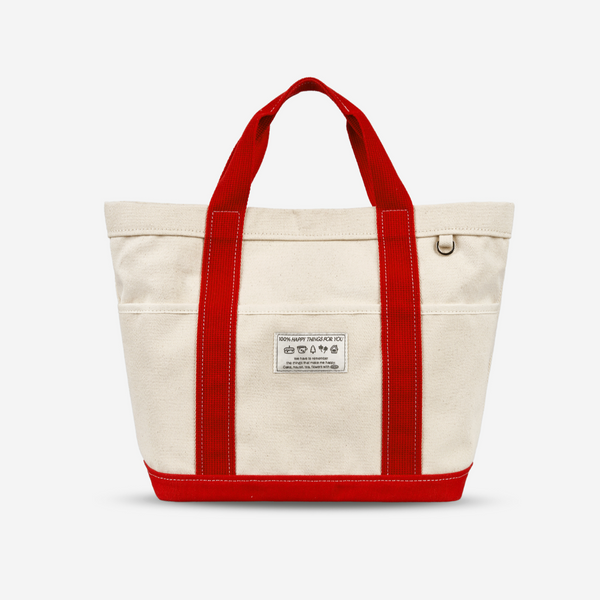 [OLIVET] Happy Things For You Tote Bag (Red)