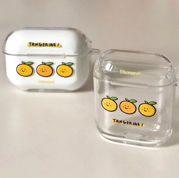 [bora and] Three Tangerines Airpods Hard Case