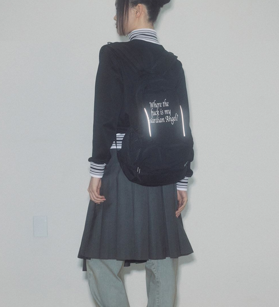 [SCULPTOR] Go to Nylon Backpack Black