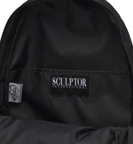 [SCULPTOR] Go to Nylon Backpack Black