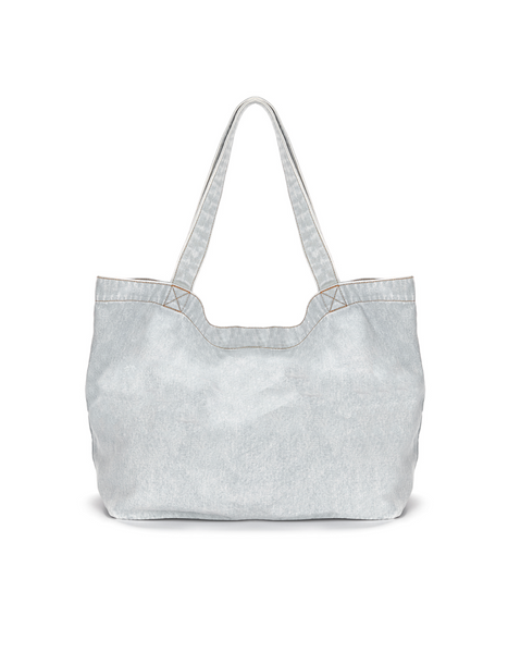 [Matin Kim] LOGO WASHED DENIM TOTE BAG (3colours)