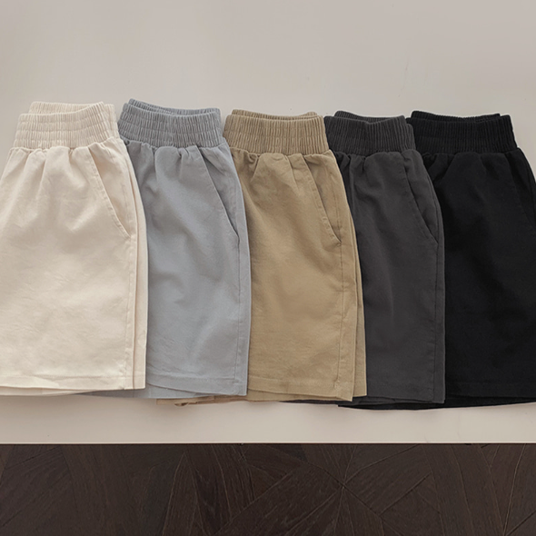 [SLOWAND] # SLOWMADE Daily Pigment Banding Pants