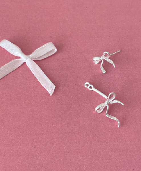 [sora'de] Ribbon Ribbon Earrings