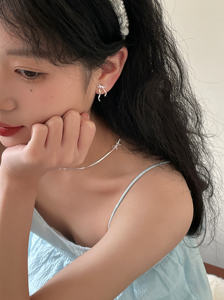 [sora'de] Lovely Ribbon Earring