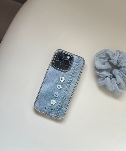 [gane] Blue Denim Phone Case