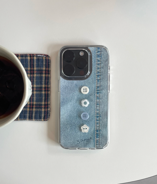 [gane] Blue Denim Phone Case