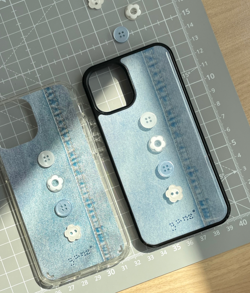 [gane] Blue Denim Phone Case