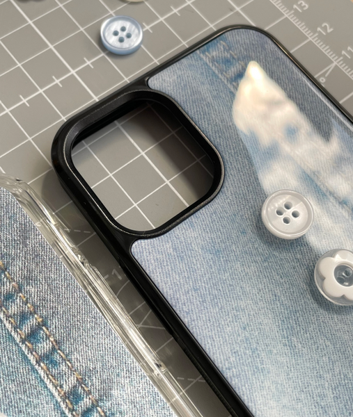 [gane] Blue Denim Phone Case