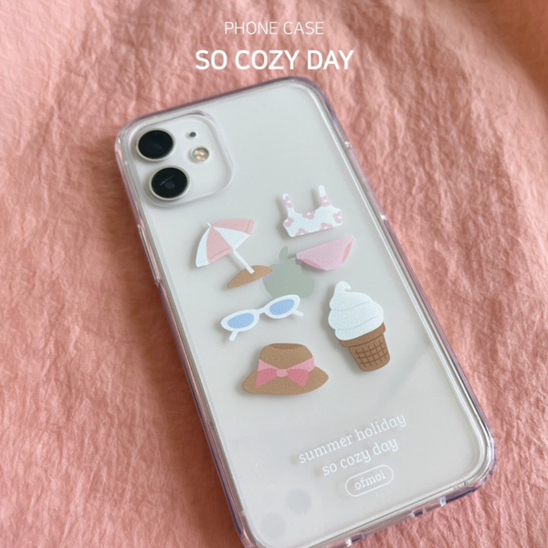 [ofmoi] So Cozy Day Jelly Phone Case
