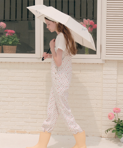 [rola rola] RIBBON LACE UMBRELLA IVORY