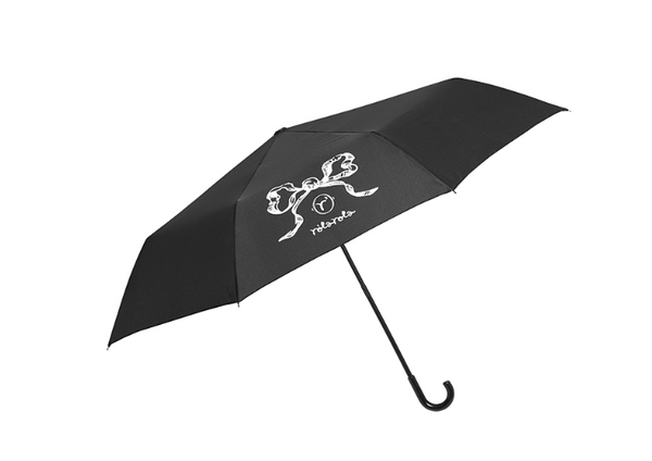 [rola rola] RIBBON UMBRELLA BLACK