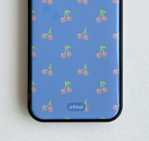 [ofmoi] Cherry Epoxy Phone Case