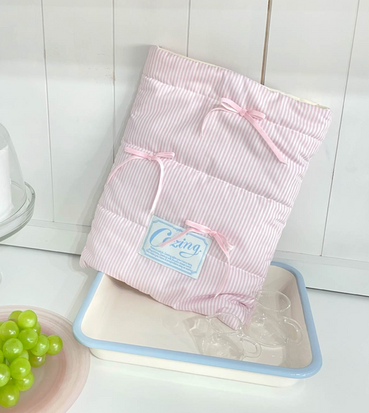 [COZING] Pillow Notebook Pouch (Pastel Pink)