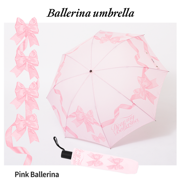 [Bloomingtale] Pink Ballerina Umbrella