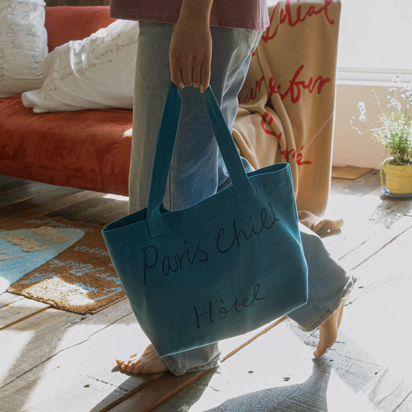 [HOTEL PARIS CHILL] Breezy Day Bag (Ocean)