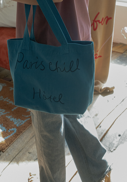 [HOTEL PARIS CHILL] Breezy Day Bag (Ocean)