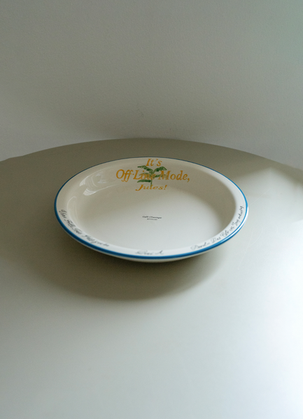 [HOTEL PARIS CHILL] Offline Mode Platter (Linen)