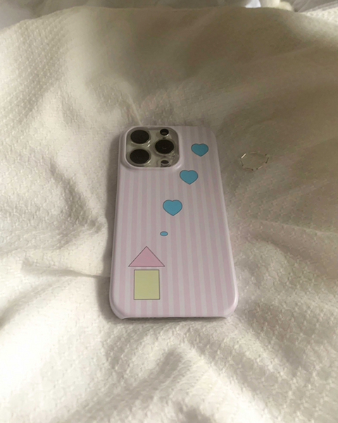 [1081] h o m e - s t r i p e Phone Case