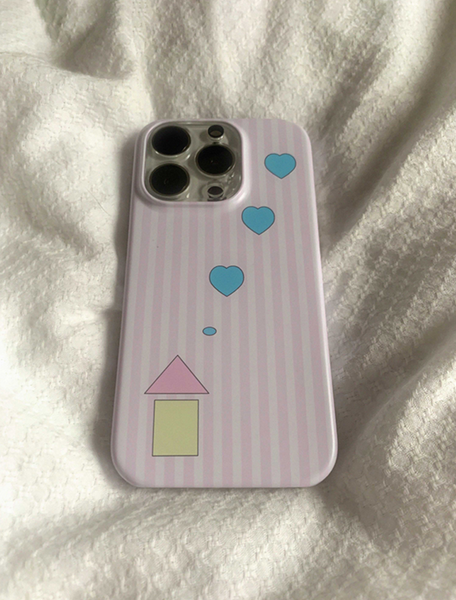 [1081] h o m e - s t r i p e Phone Case