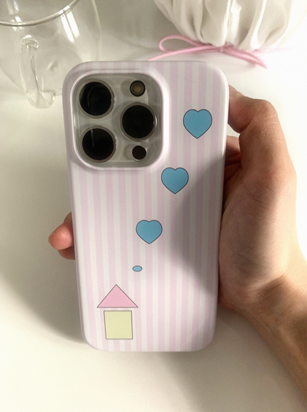 [1081] h o m e - s t r i p e Phone Case