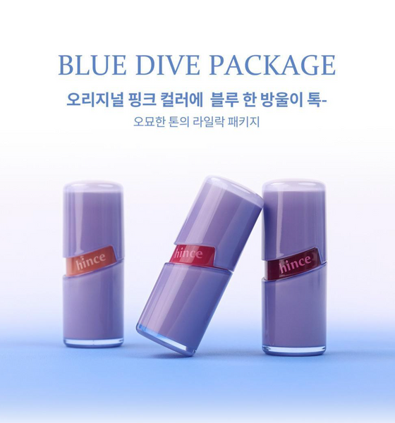 [hince] Low Glow Gel Tint Blue Dive Limited Edition