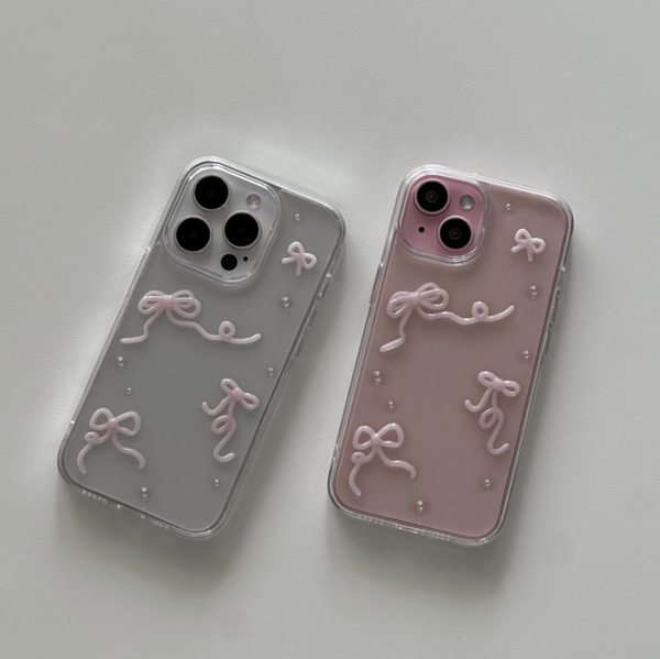 [everything] String Ribbon Resin Phone Case